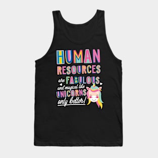 HRs are like Unicorns Gift Idea Tank Top